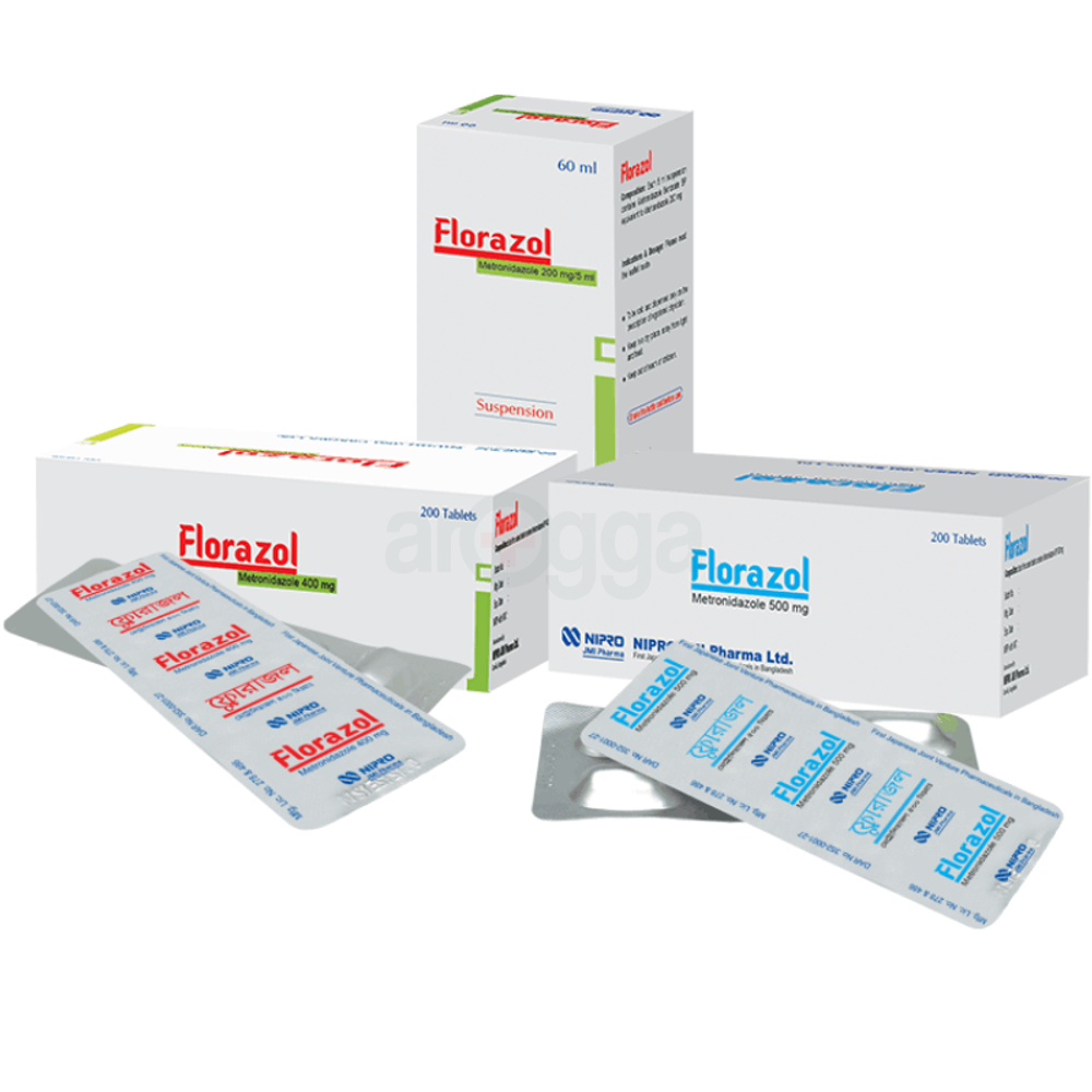 Florazol 200mg/5ml Suspension