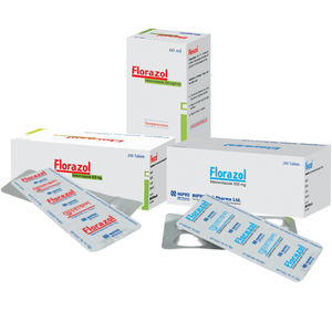 Florazol 200mg/5ml Suspension