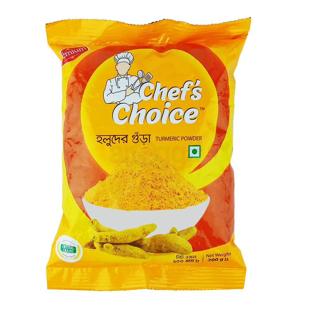 Chef's Choice Turmeric Powder (হলুদের গুঁড়া)-200gm  