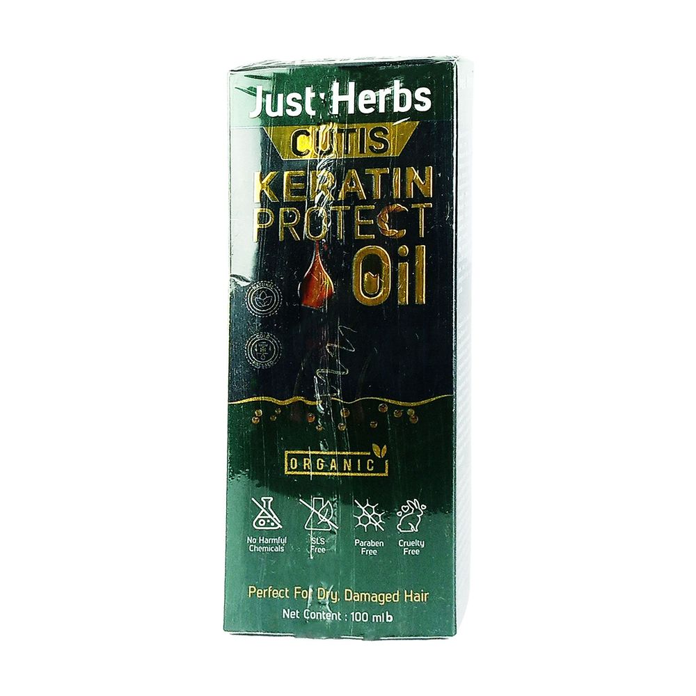 Lira Just Herbs Cutis Keratin Protect Oil Organic 100ml  