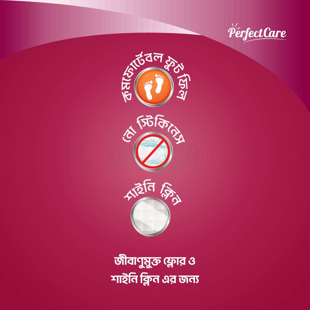 Safe Home Liquid Floor Cleaner - Rose 1L  (Plastic Mug Free)  