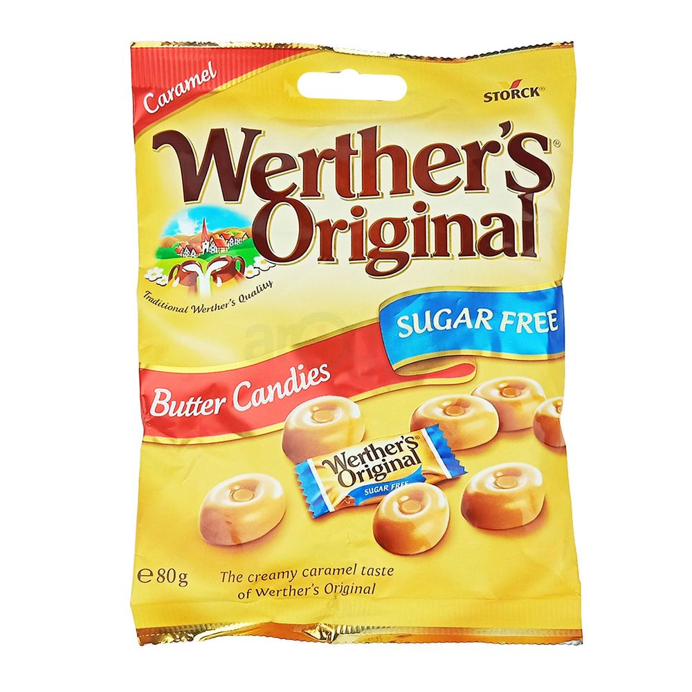 Werther's Original Sugar Free Butter Candies 80g  