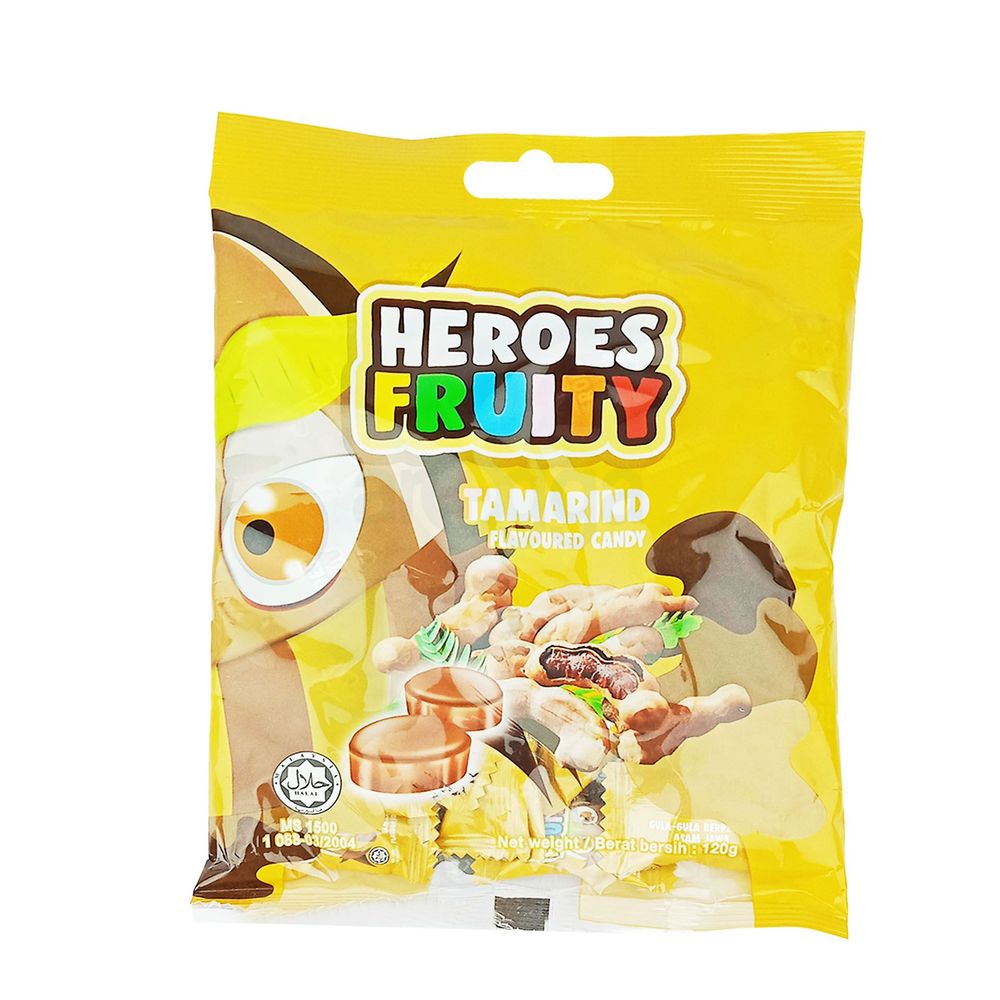 Heroes Fruity Tamarind Flavoured Candy  