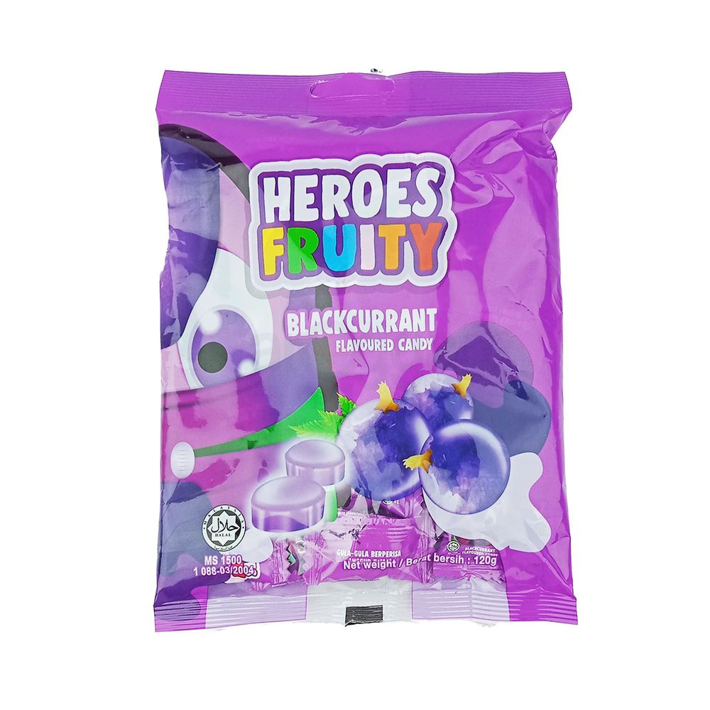 Heroes Fruity Blackcurrant Flavoured Candy  