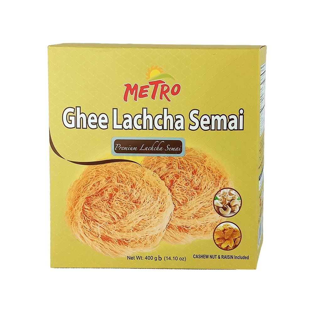 Metro Ghee Laccha Semai 400gm  