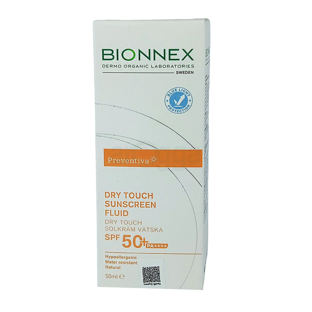 Bionnex Dry Touch Sunscreen Fluid SPF 50+ PA++++ 50ml  