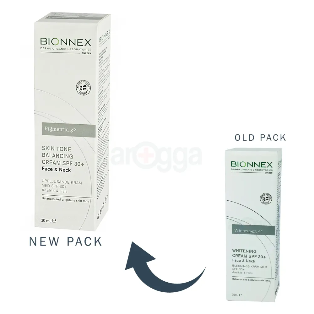 Bionnex Pigmentia Skin Tone Balancing Cream SPF 30+ Face & Neck 30ml  