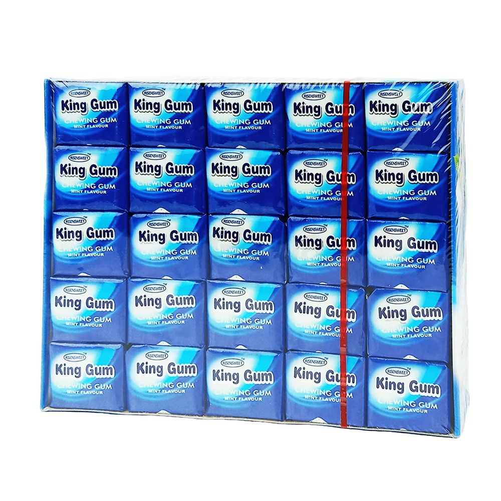 King Gum Chewing Gum Mint Flavour    