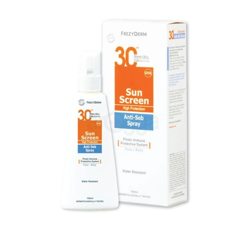 Frezyderm Sun Screen Anti-Seb Spray SPF30  