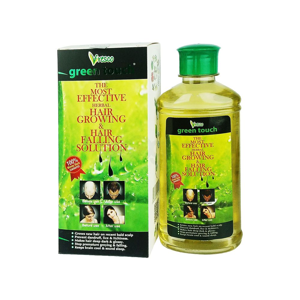 Freshco Green Touch Herbal Hair Growing & Falling Solution 210ml  