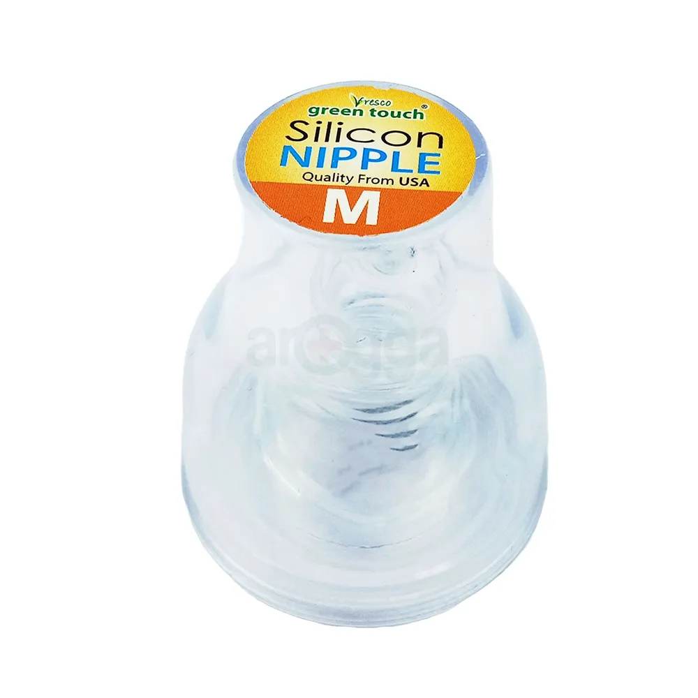Freshco Green Touch Silicon Nipple (M)  