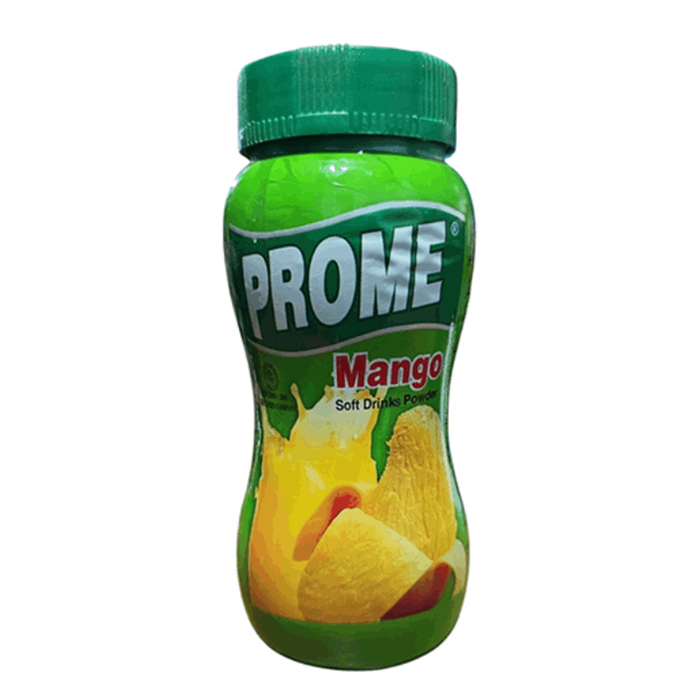 Prome Mango Soft Drink Powder​ 300gm (Plastic Jar)  
