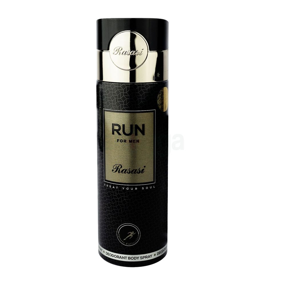 Rasasi Run Deodorant Body Spray for Men (Sports Collection)  