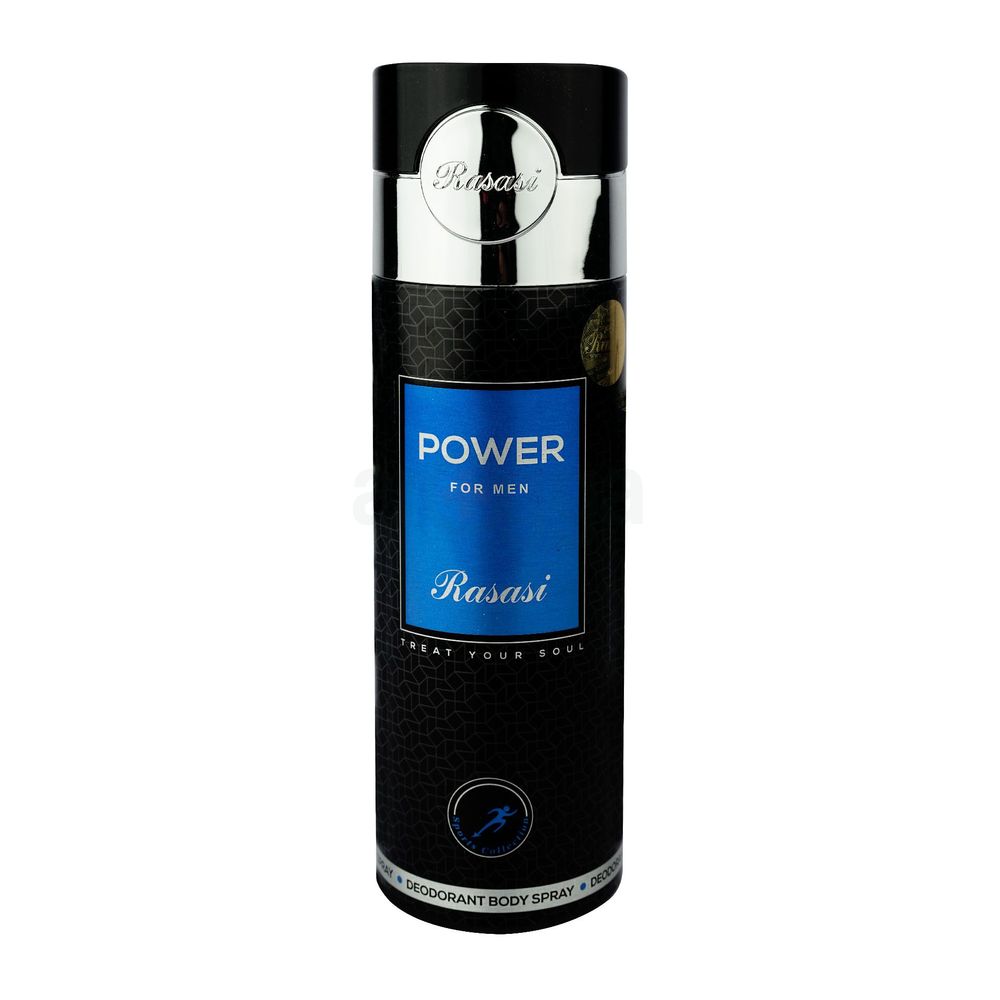 Rasasi Power Deodorant Body Spray for Men (Sports Collection)  