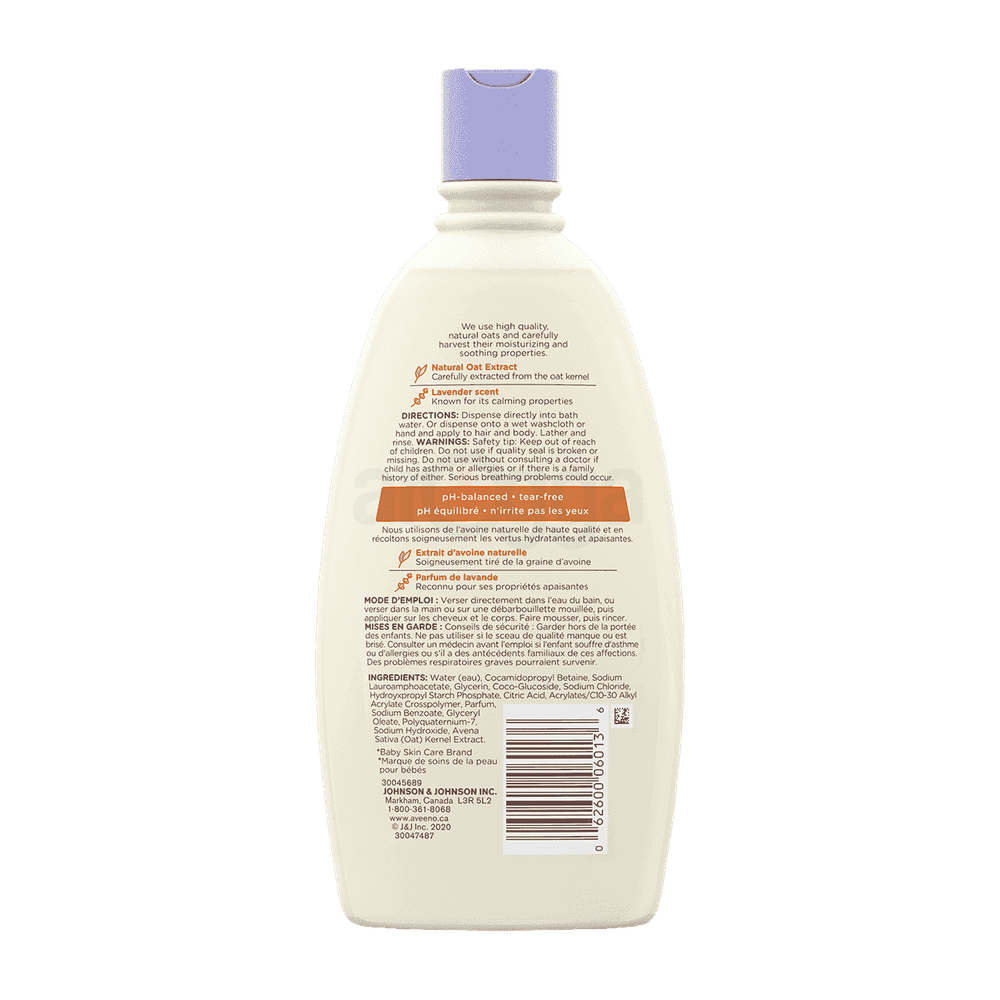 Aveeno Baby Calming Comfort Bath with Natural Oat Extract 532ml  