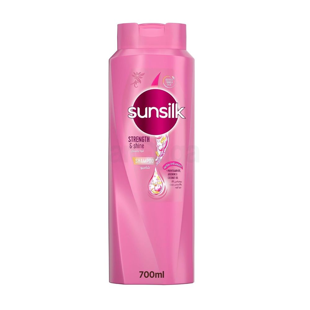 Sunsilk Strength and Shine Shampoo  with Provitamin B5, Argenine and Coconut Oil 700ml  