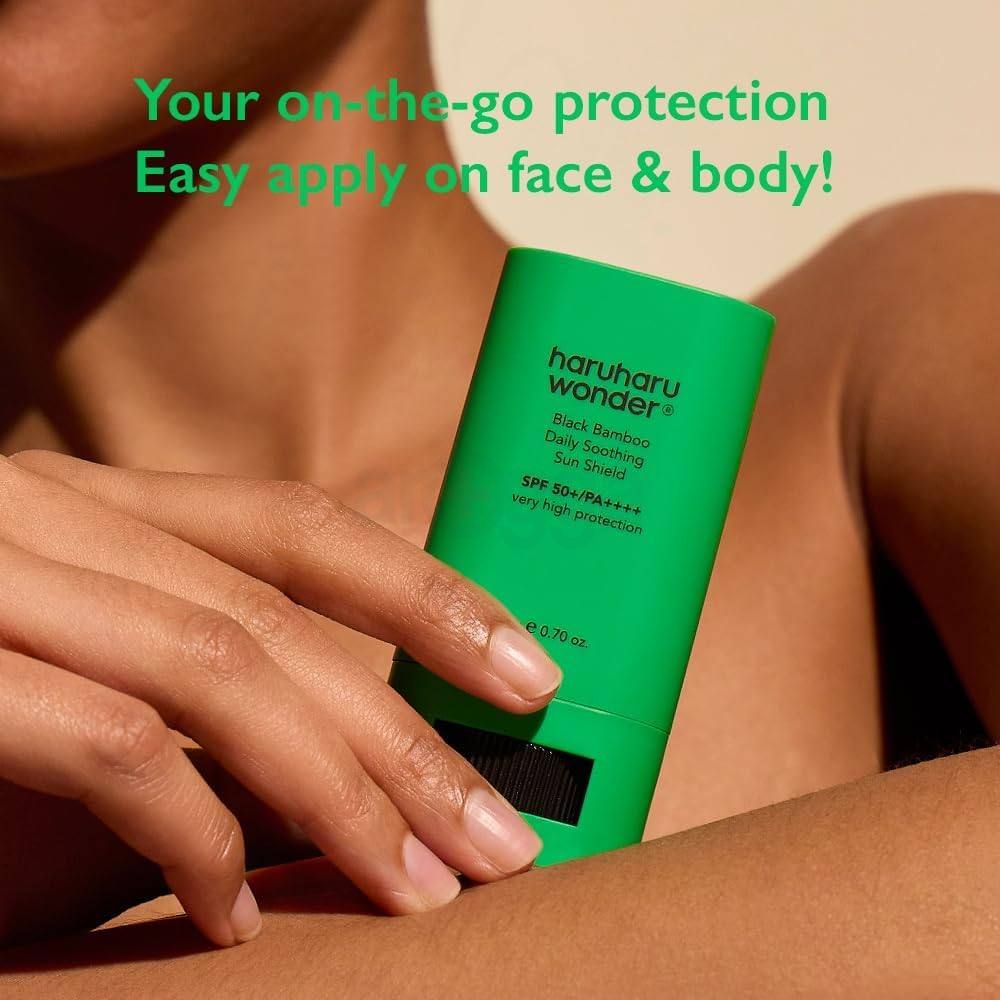 Haruharu Wonder Black Bamboo Daily Soothing Sun Shield with SPF 50+ PA++++ 20g  