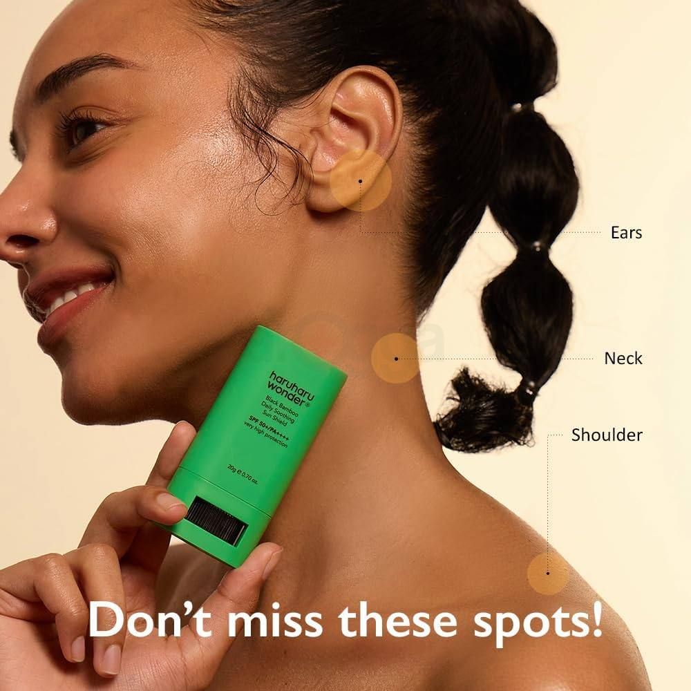 Haruharu Wonder Black Bamboo Daily Soothing Sun Shield with SPF 50+ PA++++ 20g  