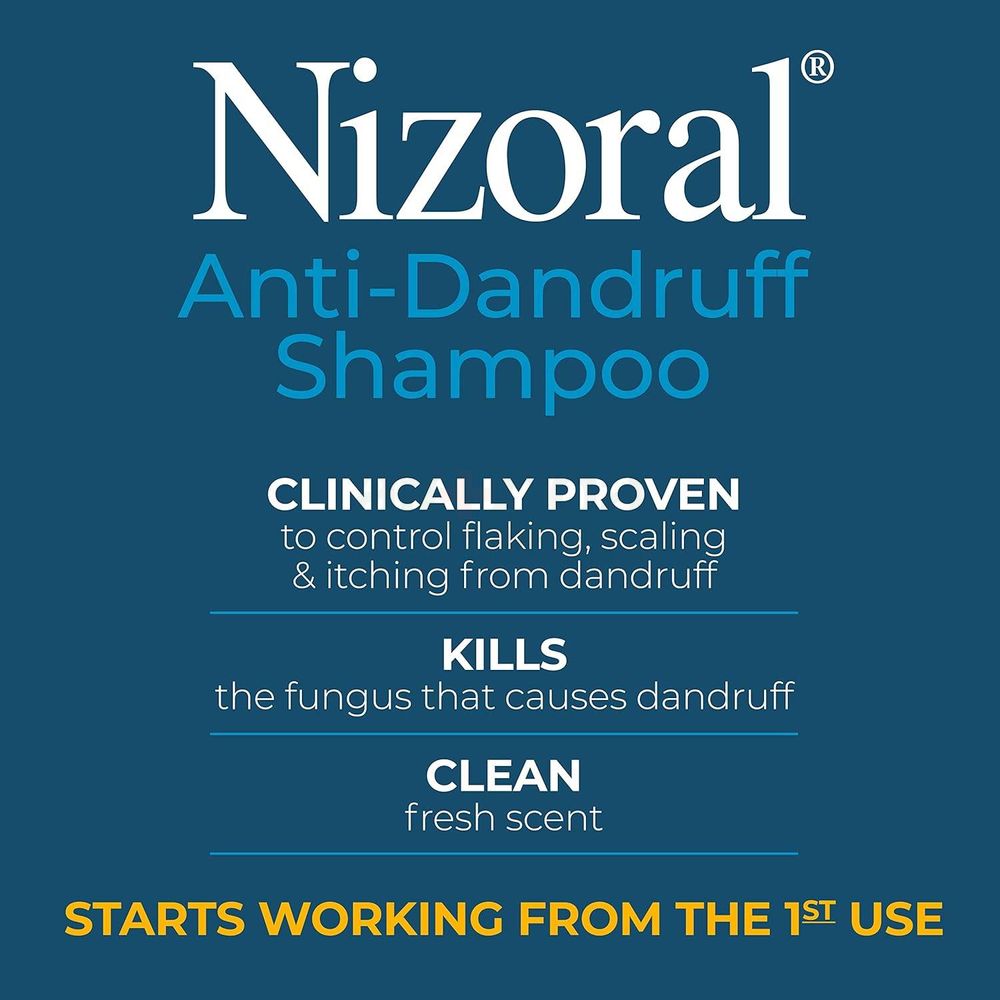 Nizoral Ketoconazole 1% Anti Dandruff Shampoo 200ml  