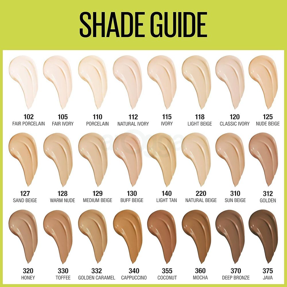 Maybelline Super Stay Active Wear 30h Full Coverage Foundation - 128 Warm Nude  