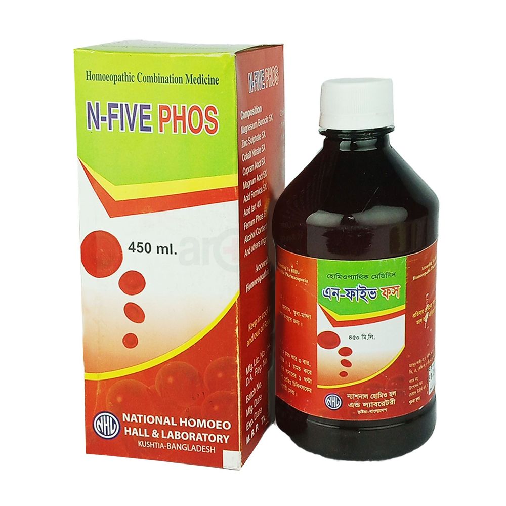 N-Five Phos (National Homoeo) 450ml  