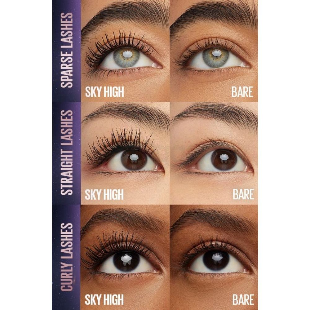 Maybelline New York Lash Sensational Sky High Waterproof Mascara - 801 Very Black  