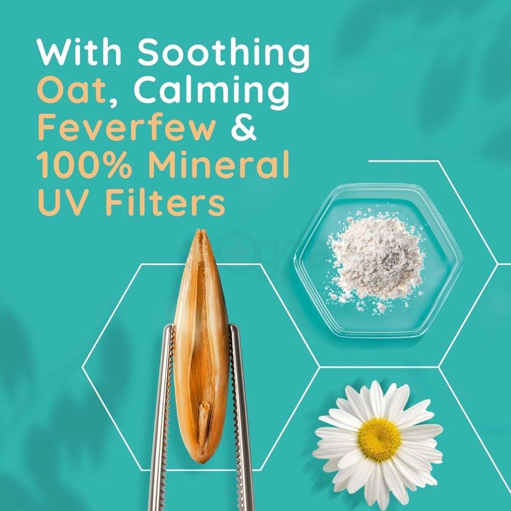 Aveeno Calm + Restore Nourishing Daily Moisturiser with SPF 30 Sheer Tint  for Sensitive Skin  
