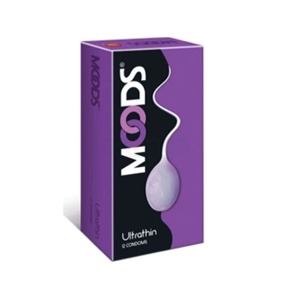 Moods Ultra Thin Premium Condom 12Pcs (India)  