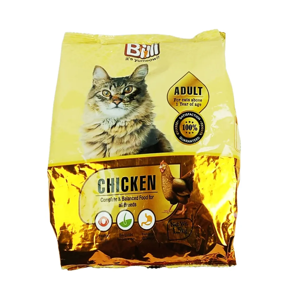 Billi Adult Dry Cat Food Chicken 1.5KG  