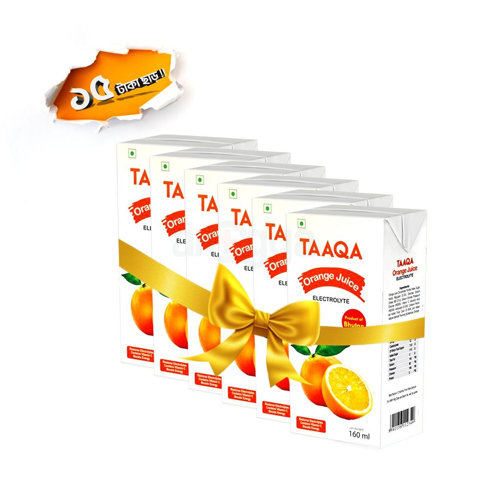 Taaqa Orange 6pc combo 15tk discount  