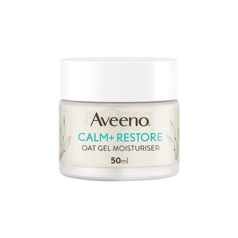 Aveeno Calm + Restore Oat Gel Moisturiser for Sensitive Skin 50ml  