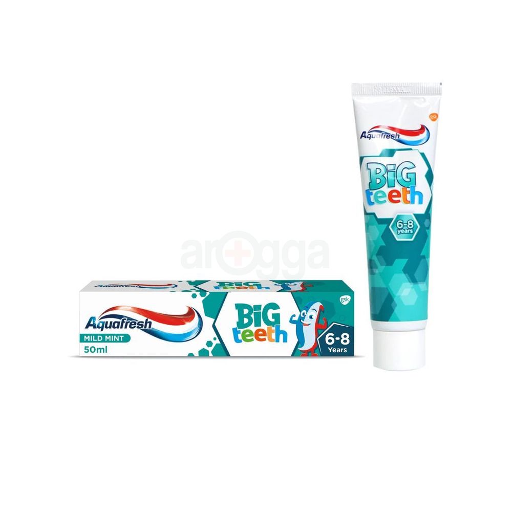 Aquafresh Mild Mint Big Teeth Toothpaste (6-8 Years) 50ml  