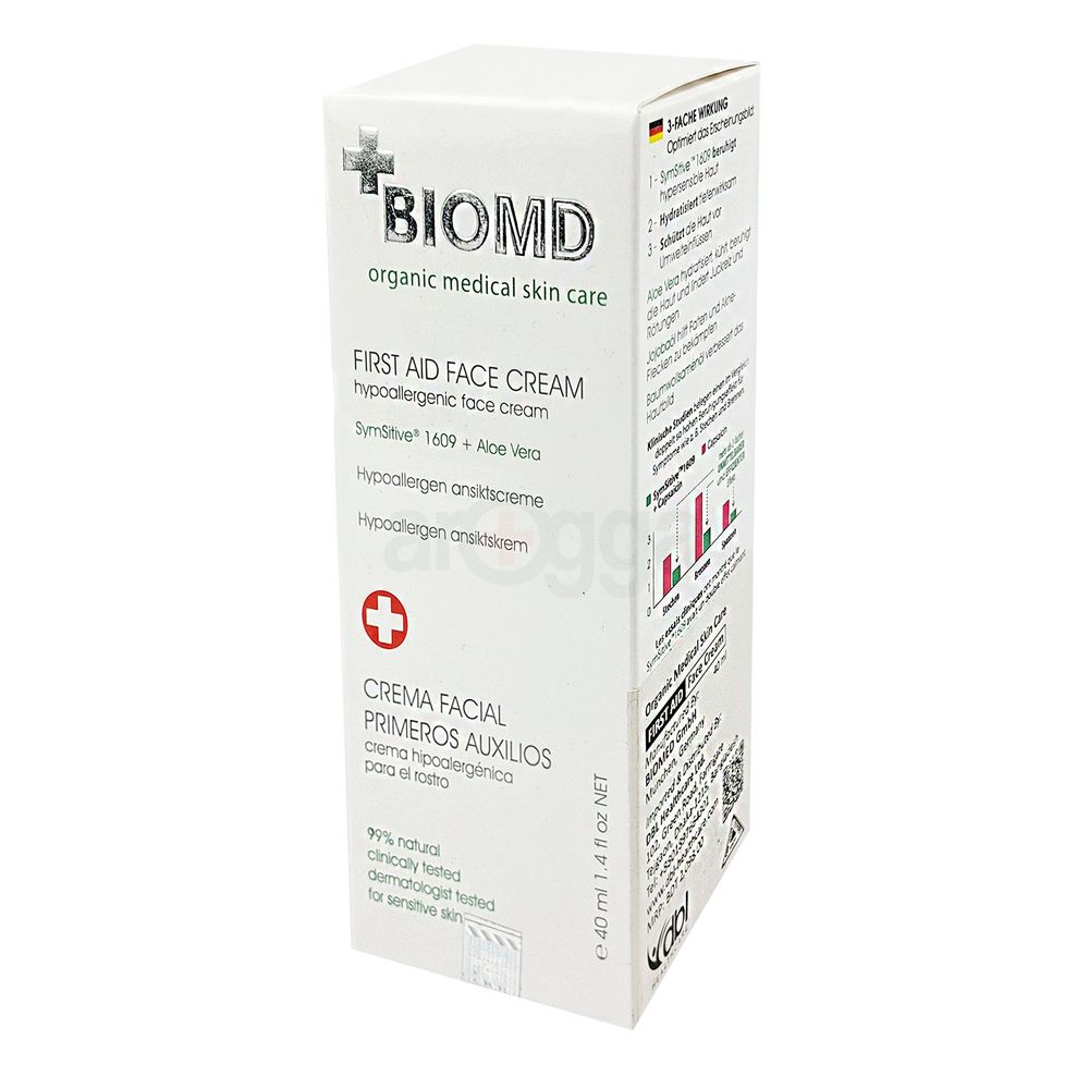 Biomd Organic Medical Skin Care First Aid Face Cream 40ml  