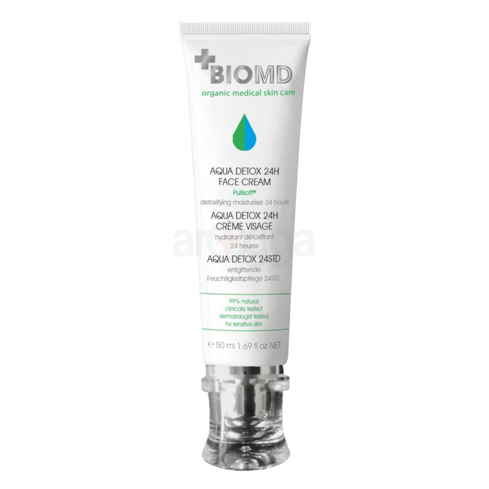 Biomd Organic Medical Skin Care Aqua Detox 24H Cream 50ml  