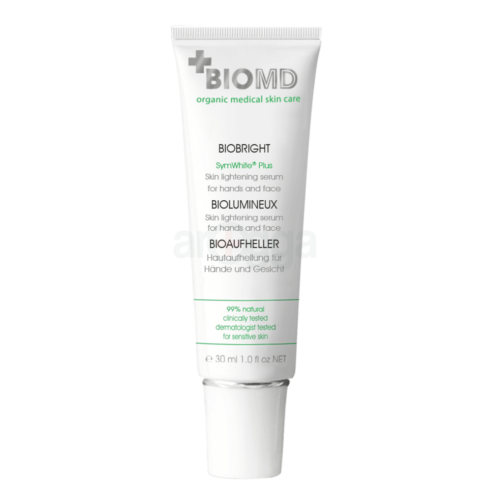 Biomd Organic Medical Skin Care BioBright Skin Lightening Serum 30ml  