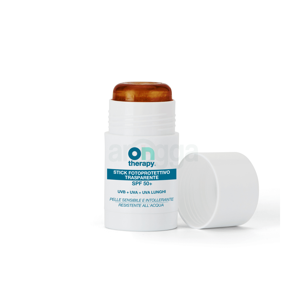 On Therapy Stick Fotoprotettivo Trasparente SPF 50+ UVB+UBA+ UVA Lunghi Sunscreen 25ml  
