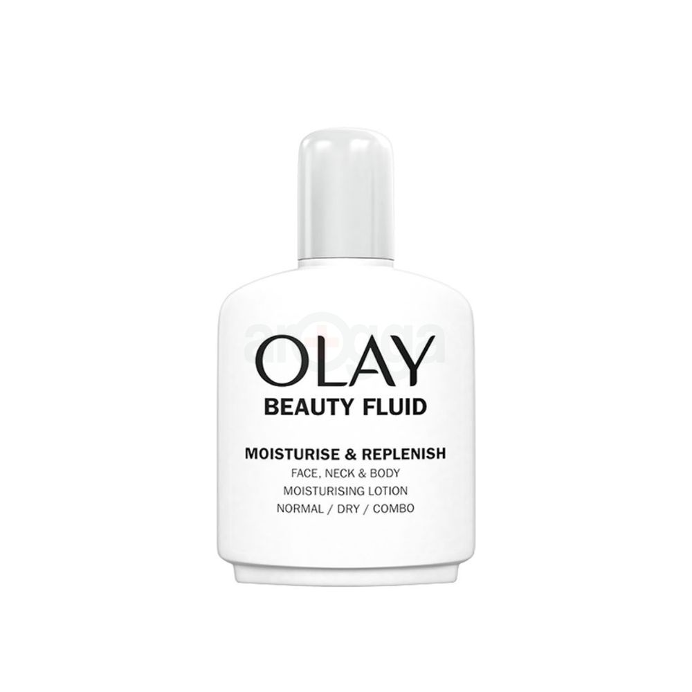 Olay Face, Neck & Body Beauty Fluid Moisture & Replenish Lotion for Normal, Dry and Combination Skin 200ml  