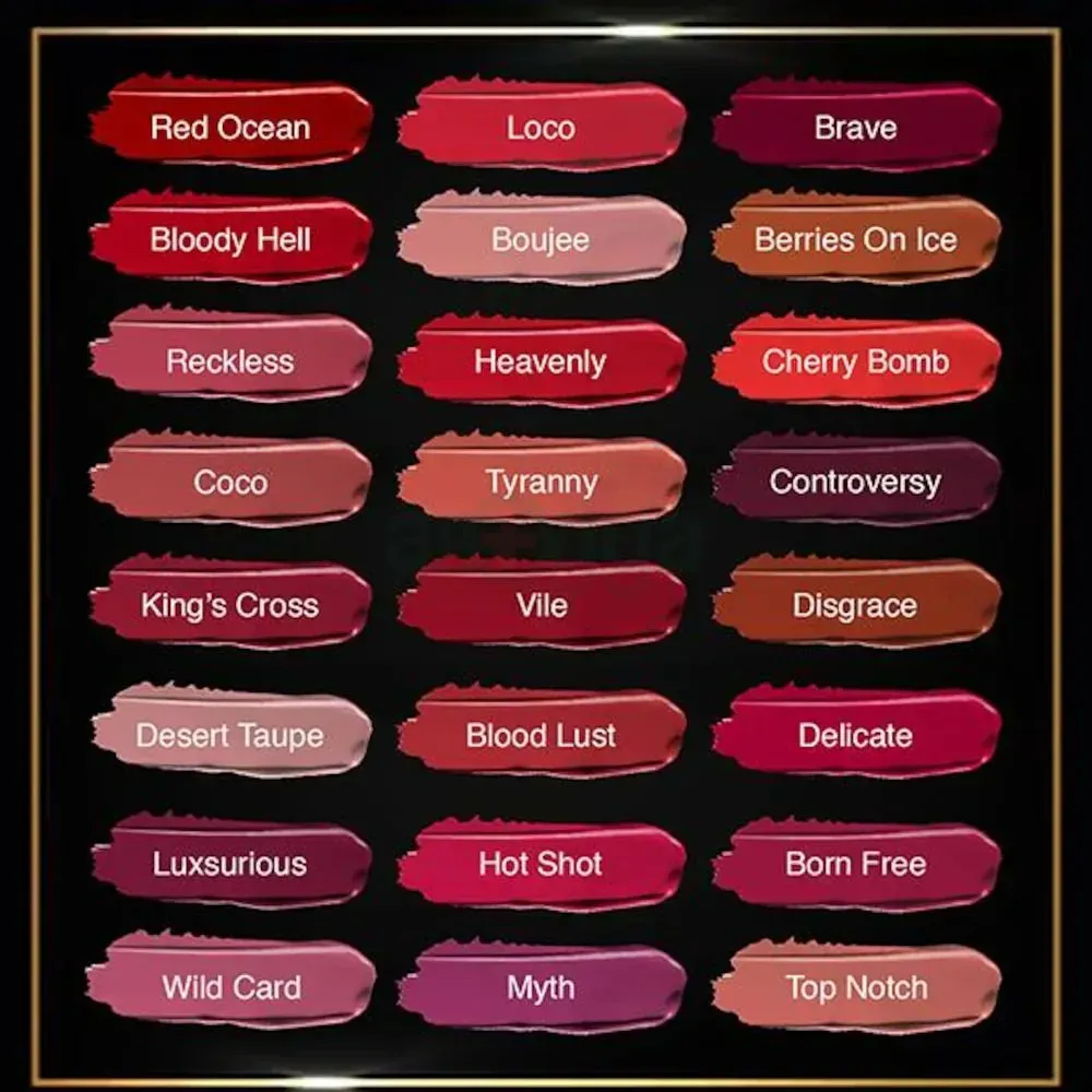 Insight Makeup Essentials Matte Lip Ink - 10 Top Notch  