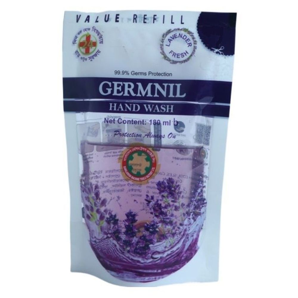 Germnil Value Refill Hand Wash- Lavender 180ml  