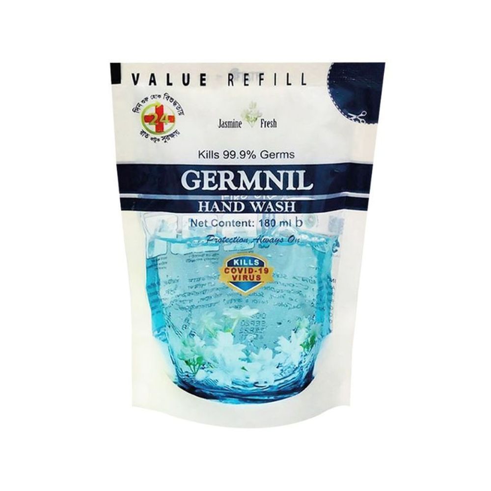 Germnil Value Refill Hand Wash- Jesmine 180ml  