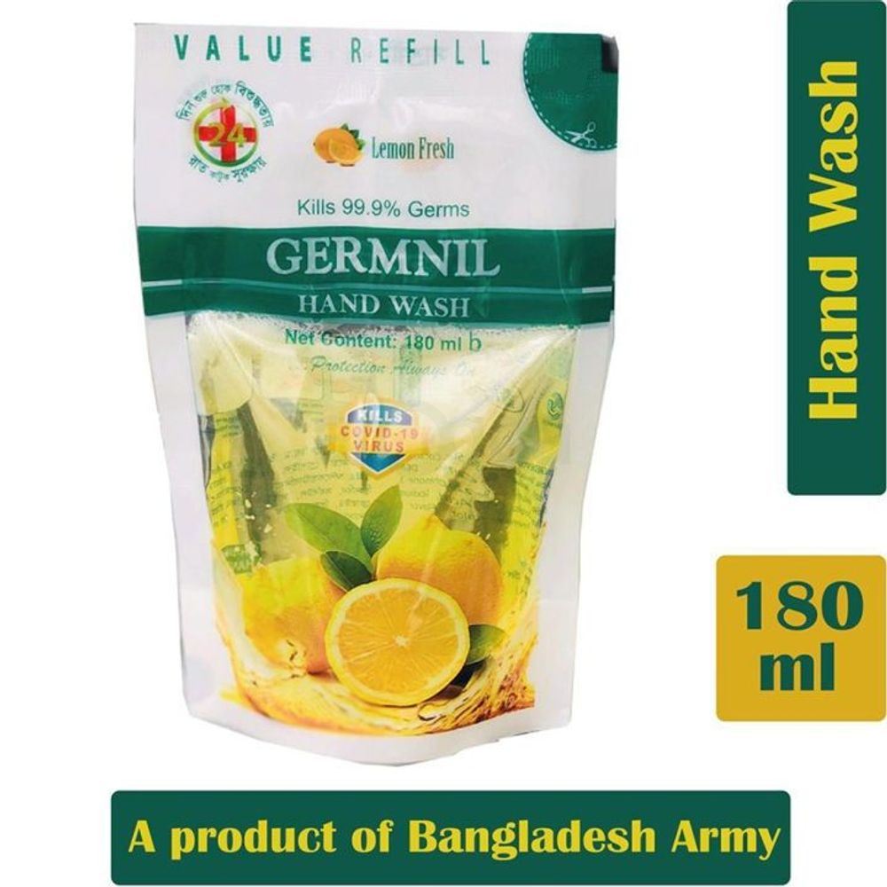 Germnil Value Refill Hand Wash Lemon 180ml  