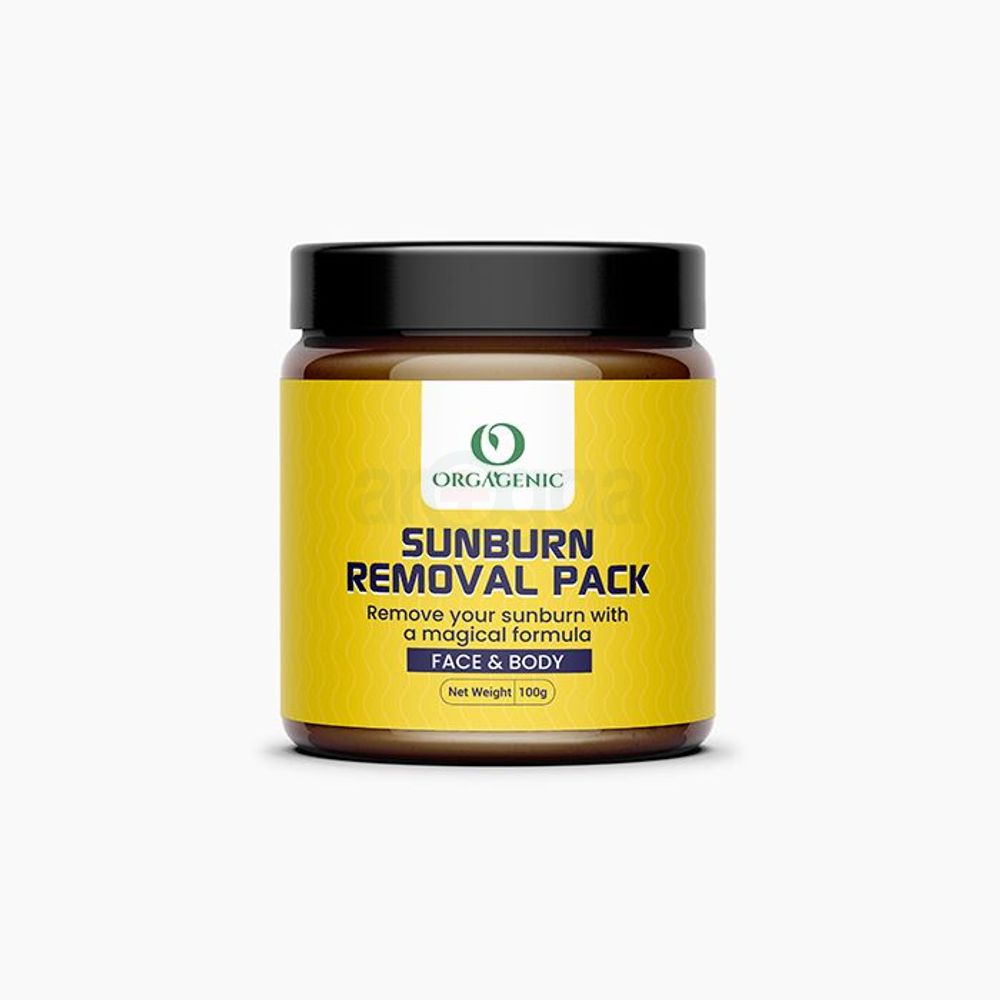 Orgagenic Sunburn Removal Pack 100g  
