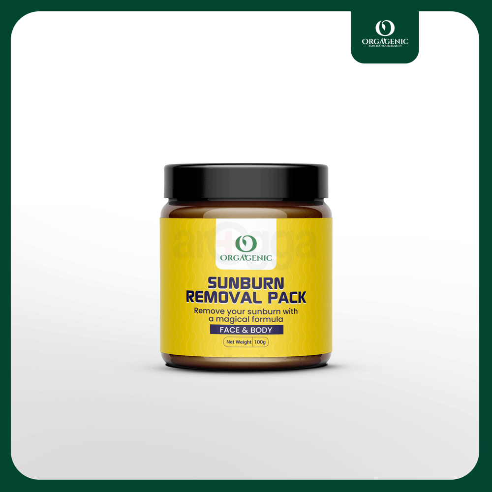 Orgagenic Sunburn Removal Pack 100g  