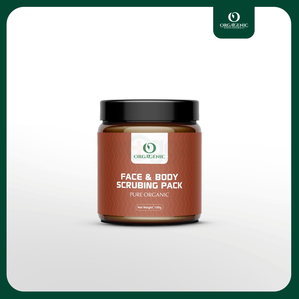 Orgagenic Face & Body Scrubbing Powder 100g  