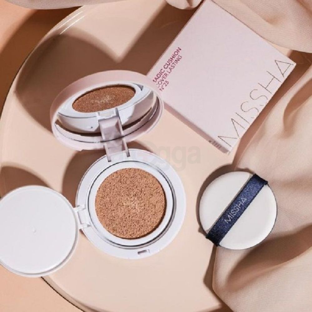 Missha Magic Cushion Cover Lasting Foundation with SPF 50 PA+++ (Shade- N23)  