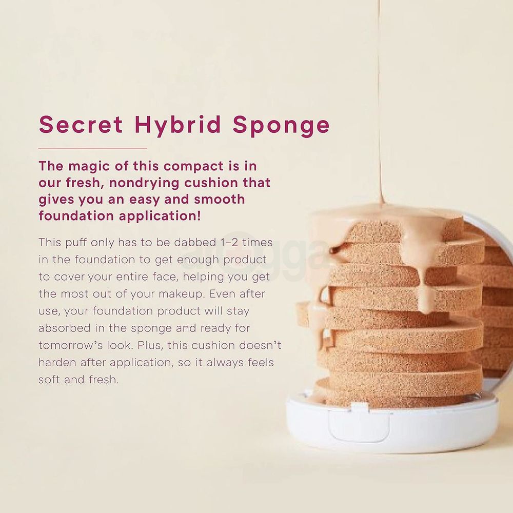 Missha Magic Cushion Cover Lasting Foundation with SPF 50 PA+++ (Shade- N23)  