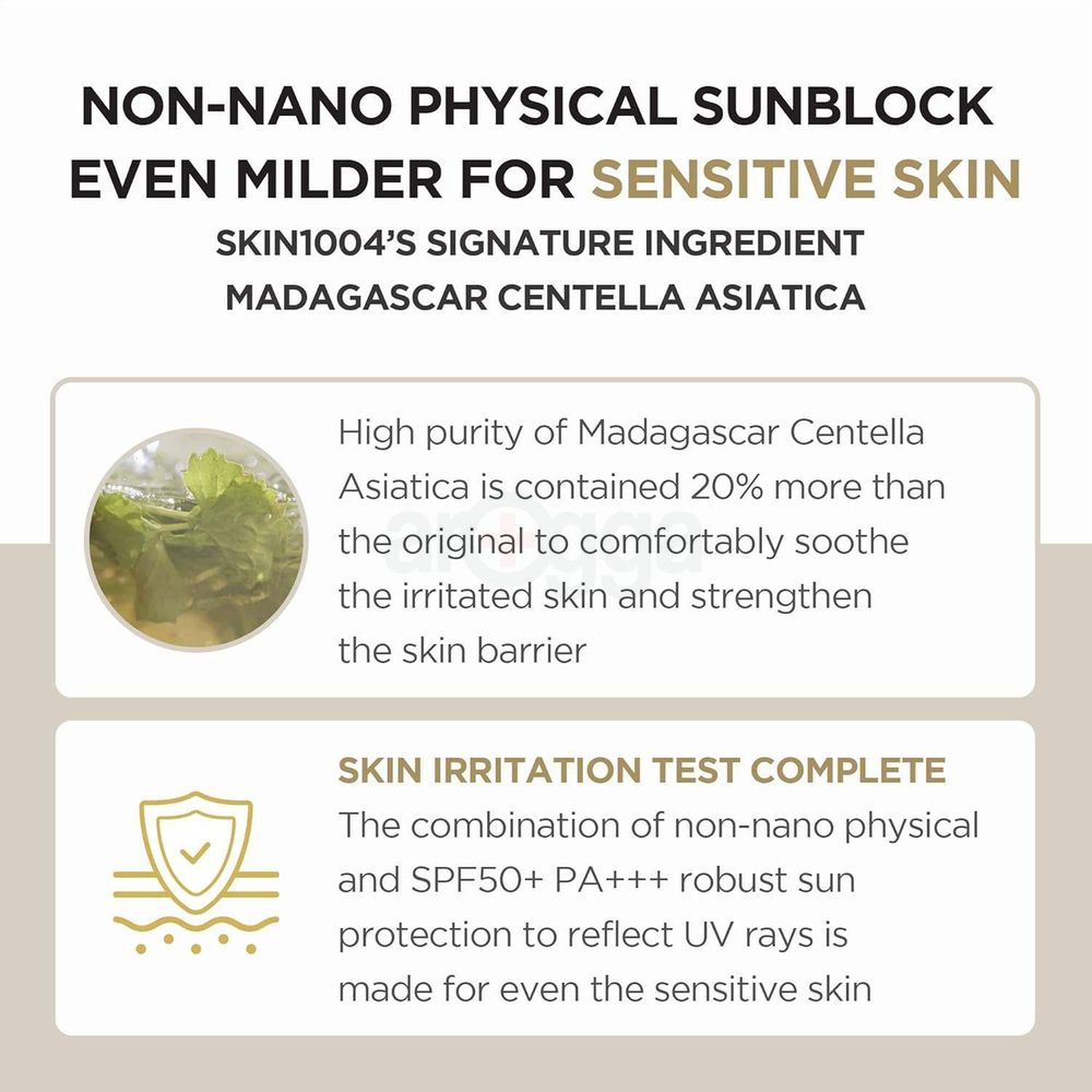Skin 1004 Madagascar Centella Air-Fit Suncream Plus SPF50+ PA++++  