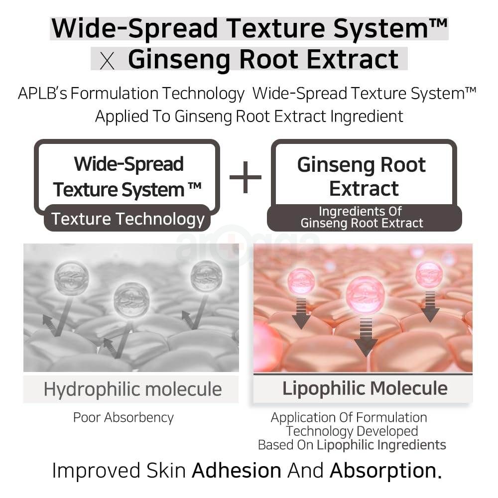 APLB 32.7% Snail Mucin Ginseng Facial Cream  