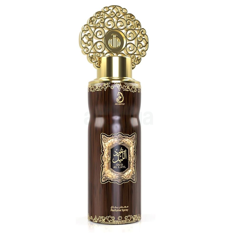 Arabiyat Oud Al Layl EDP 100ml + Perfume Spray 200ml Gift Set For Men & Women  