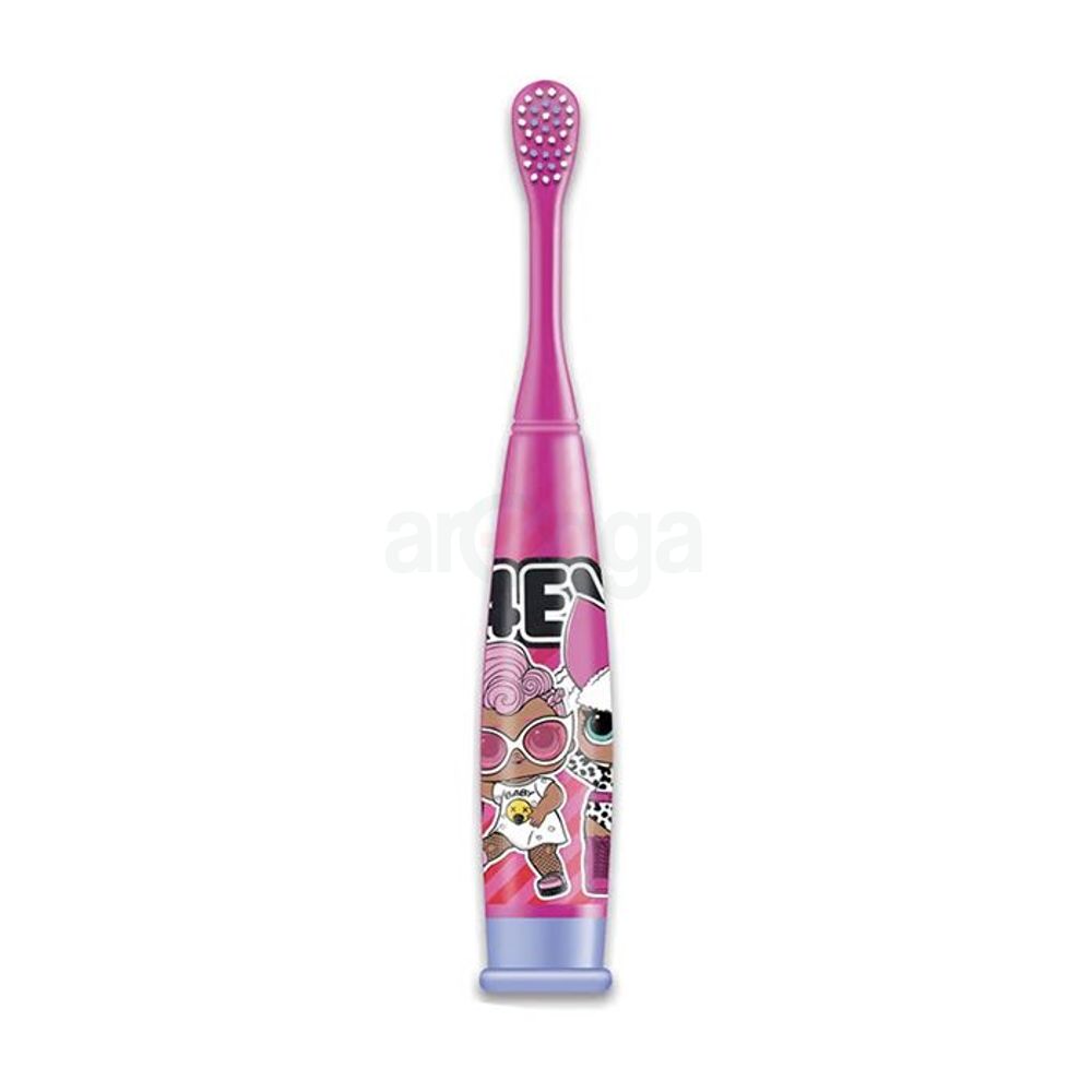 Firefly LOL Surprise Styled Battery Powered Toothbrush with Soft Douce for 6+ Kids  